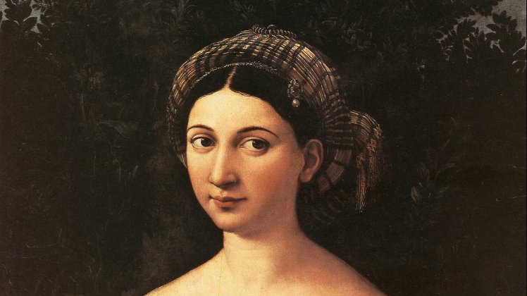 Портрет молодой женщины (Форнарина)