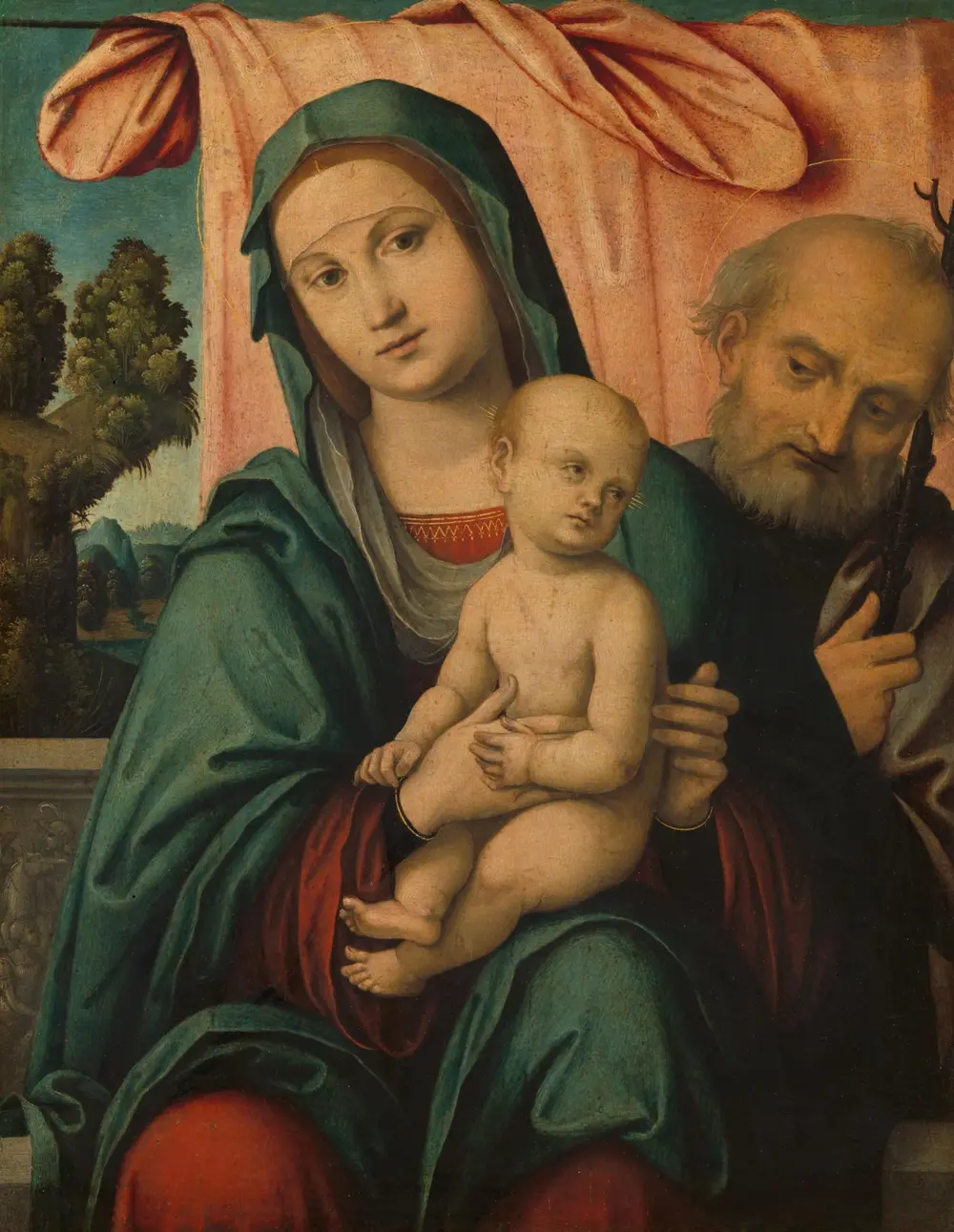 The Holy Family — Lorenzo Costa