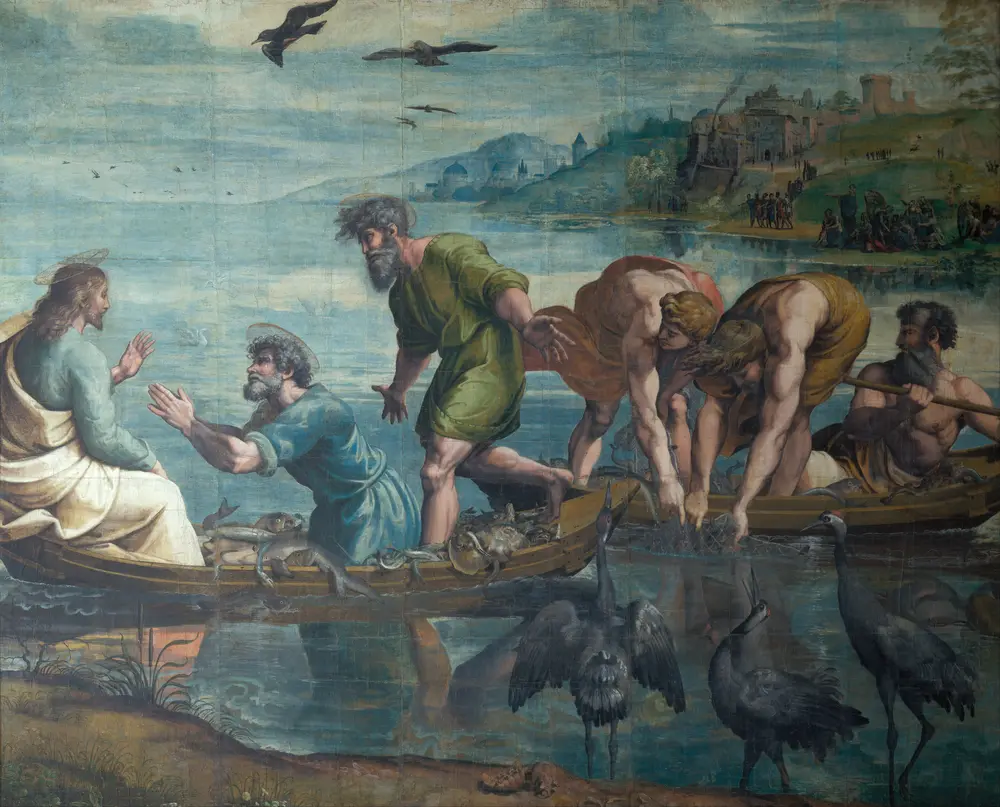 The Miraculous Draft of Fishes — Рафаэль Санти