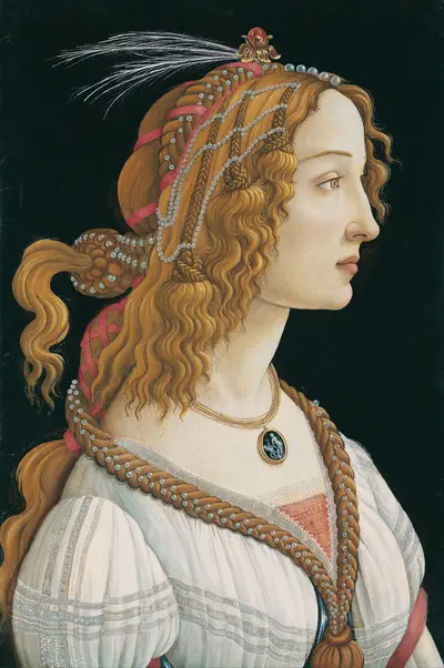 Portrait of a Young Woman — Сандро Боттичелли