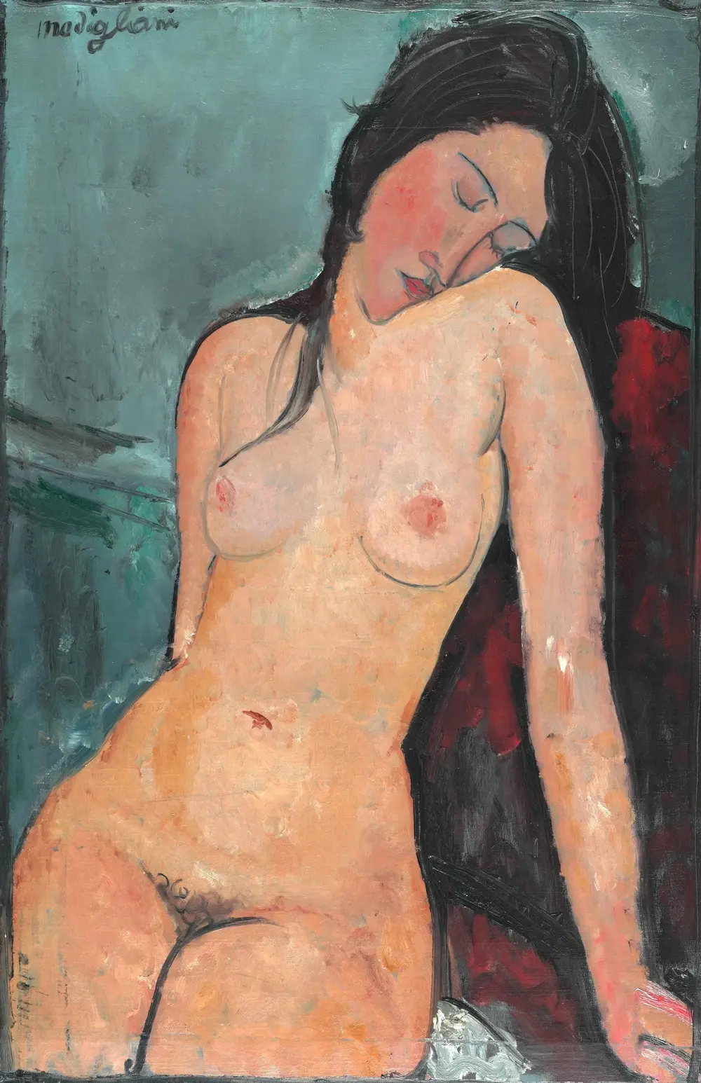 Female Nude — Амедео Модильяни