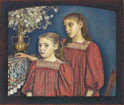 The Two Sisters or The Serruys Sisters — Georges Lemmen