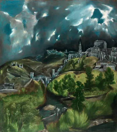 View of Toledo — Эль Греко