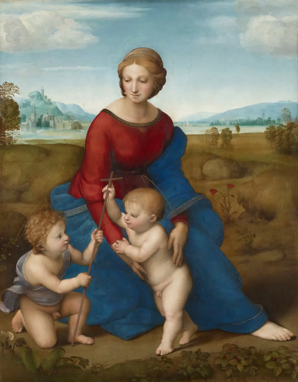 Madonna in the Meadow — Рафаэль Санти