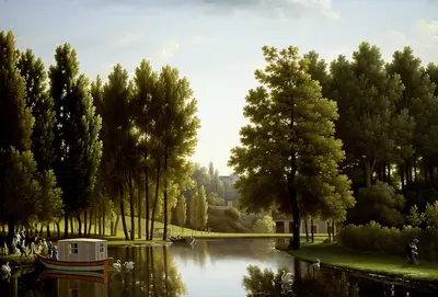 The Park at Mortefontaine — Jean Joseph Xavier Bidauld