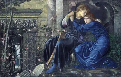 Любовь среди руин — Edward Burne-Jones
