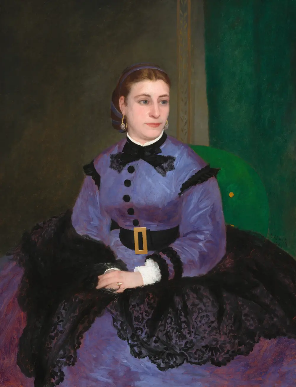 Mademoiselle Sicot — Пьер Огюст Ренуар