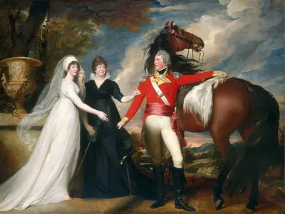 Полковник Уильям Фитч и его сёстры Сара и Энн Фитч — John Singleton Copley