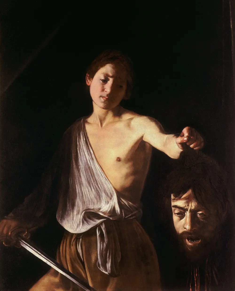 David with the Head of Goliath — Караваджо
