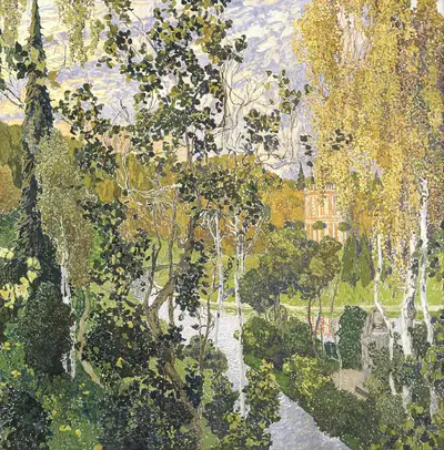 Пейзаж. Павловск — Головин Александр Яковлевич