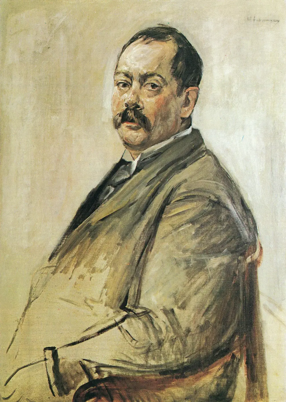 Portrait of the Painter Lovis Corinth — Макс Либерман