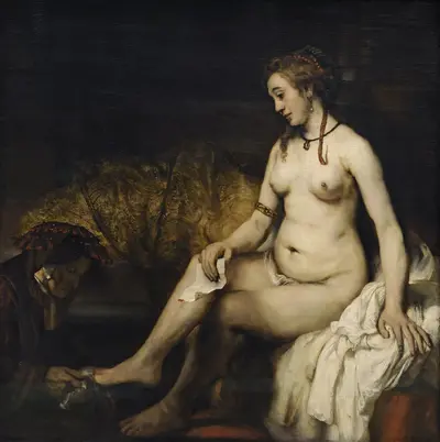 Bathsheba at Her Bath — Рембрандт ван Рейн