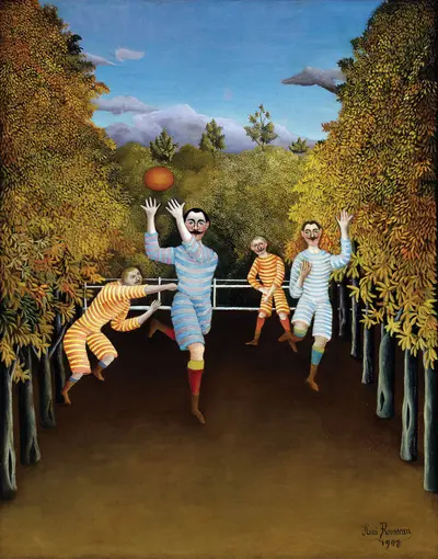 The Football Players — Анри Руссо