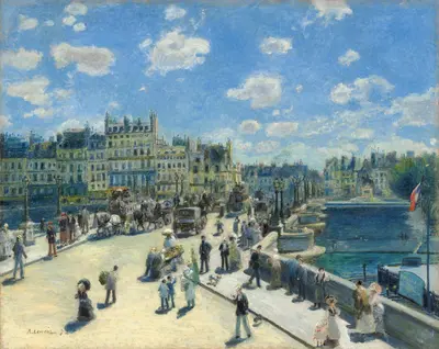 Le Pont Neuf — Пьер Огюст Ренуар