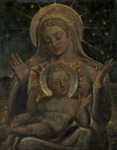 Virgin and Child — Уильям Блейк