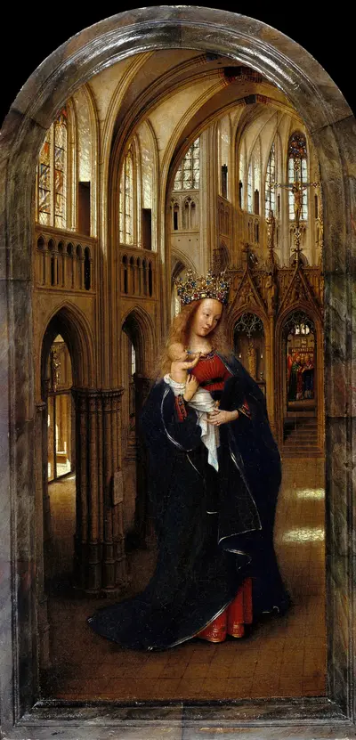 The Madonna in the Church — Ян ван Эйк