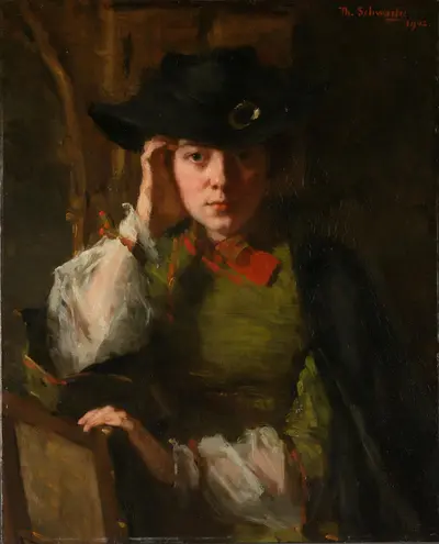 Portrait of Lizzy Ansingh (1875-1959)