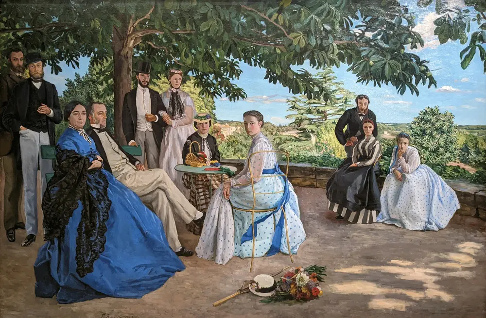 Réunion de famille — Фредерик Базиль