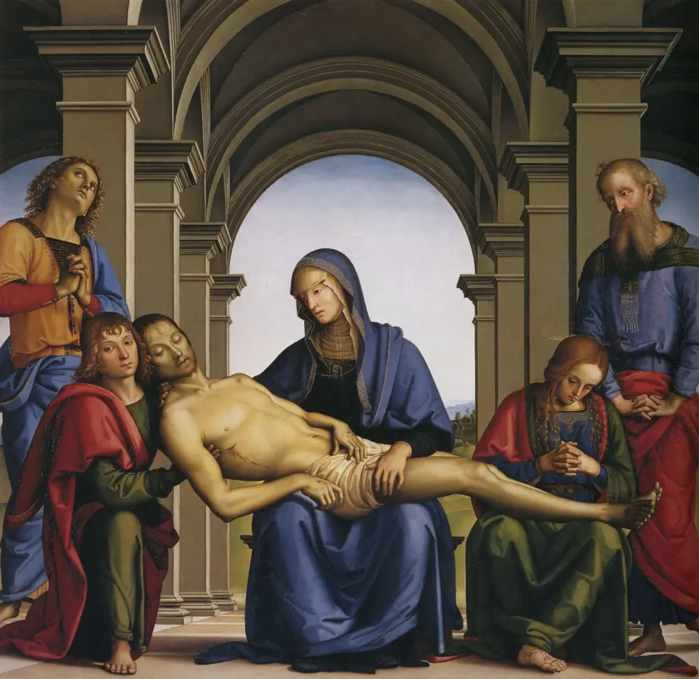 Pietà — Пьетро Перуджино