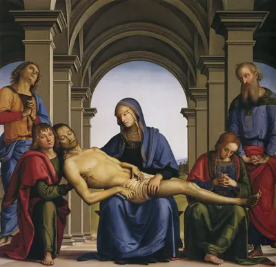 Pietà — Пьетро Перуджино