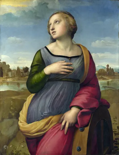 St. Catherine of Alexandria — Рафаэль Санти