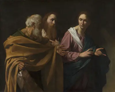 The Calling of Saints Peter and Andrew — Караваджо