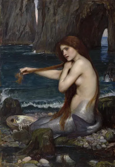 Mermaid — Джон Уильям Уотерхаус