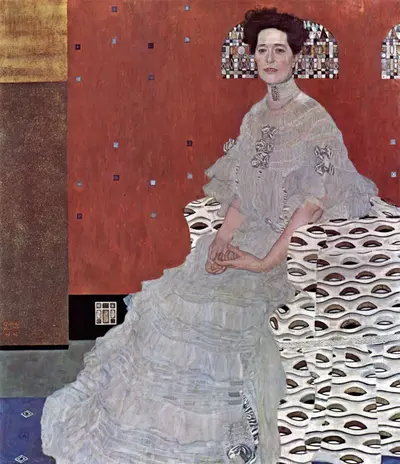 Portrait of Fritza Riedler — Густав Климт