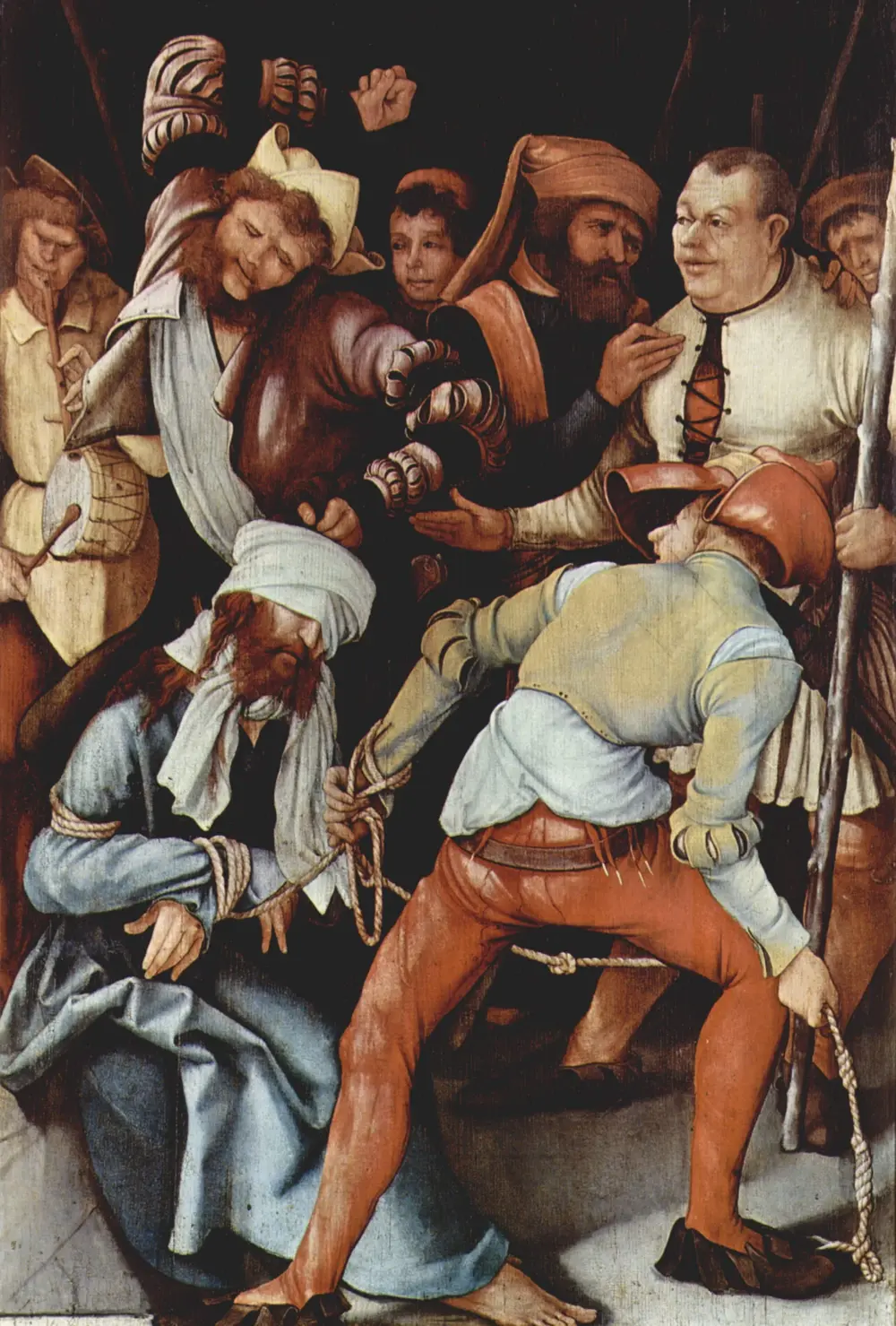 The Mocking of Christ — Маттиас Грюневальд