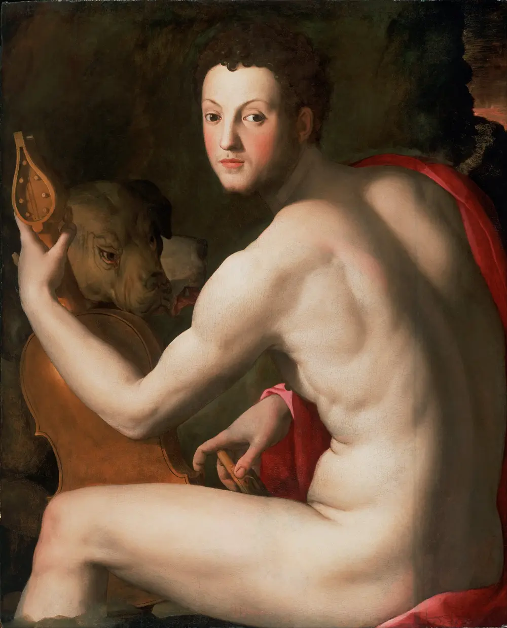 Portrait of Cosimo I de' Medici as Orpheus — Аньоло Бронзино