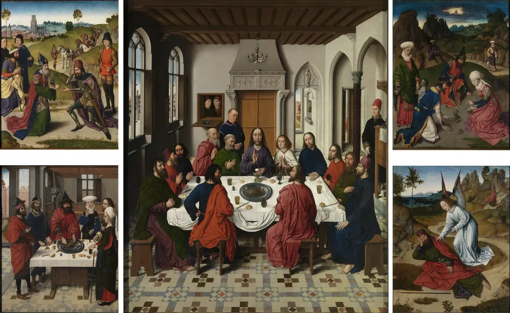 Triptych: The Last Supper — Dieric Bouts