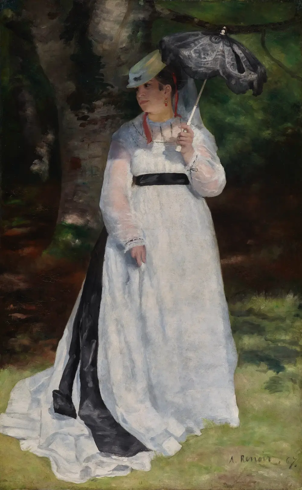 Lise with a Parasol — Пьер Огюст Ренуар