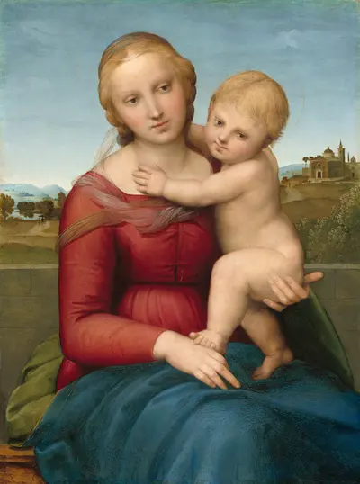 Madonna and Child — Рафаэль Санти
