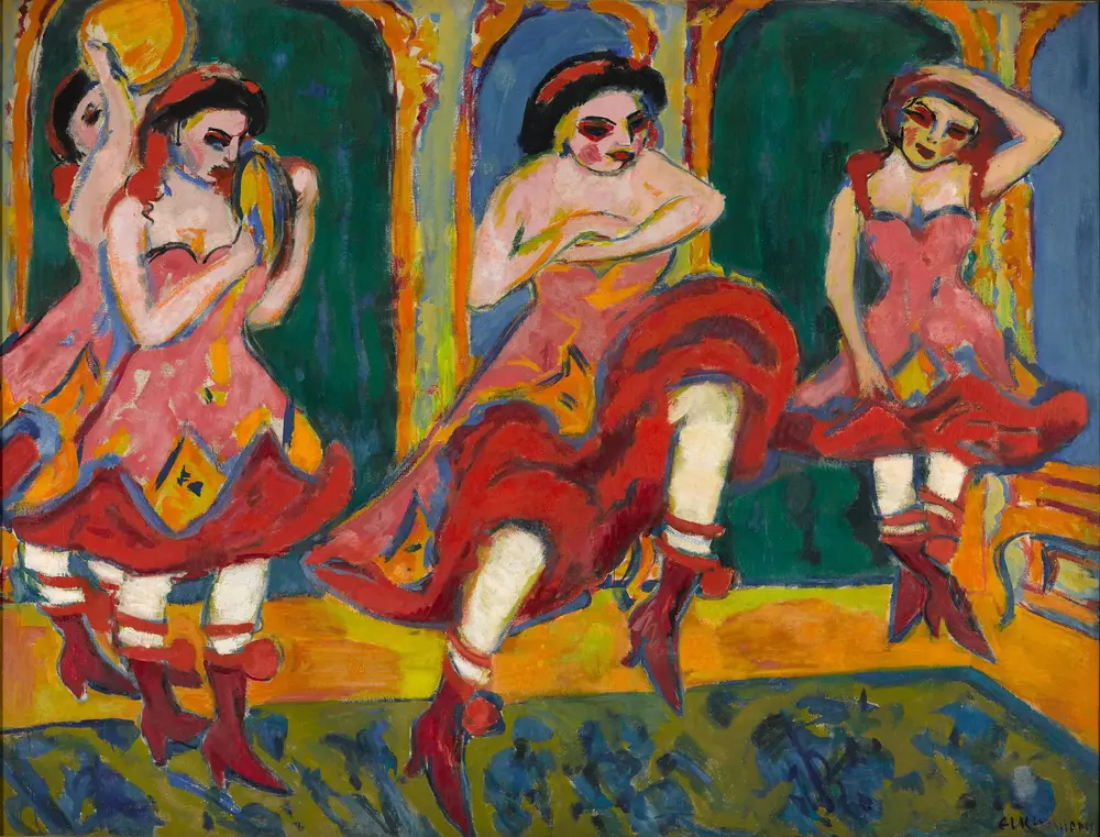 Czardas Dancers — Ernst Ludwig Kirchner