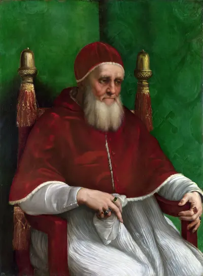 Portrait of Pope Julius II — Рафаэль Санти