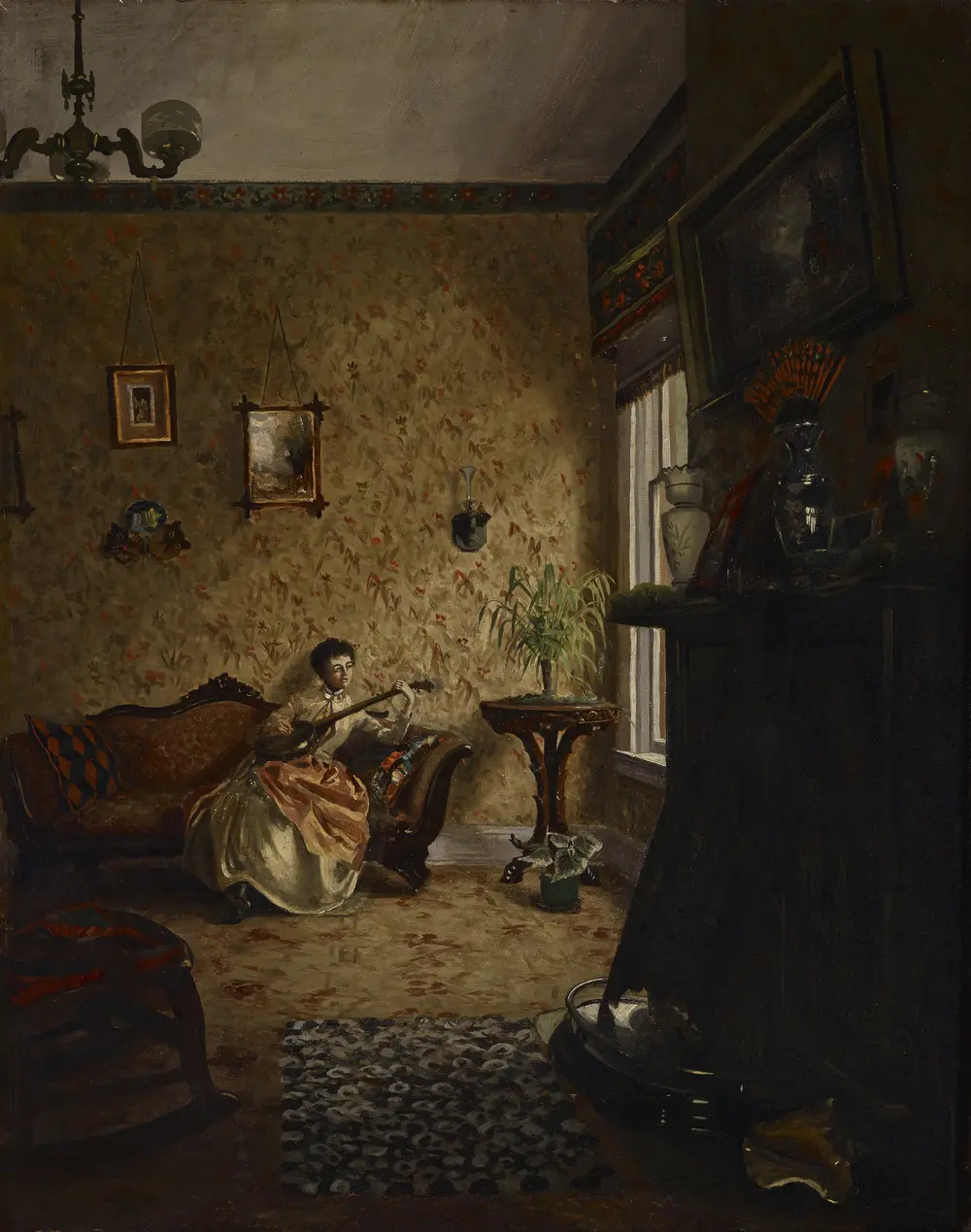 In the Parlor — Charles Conner