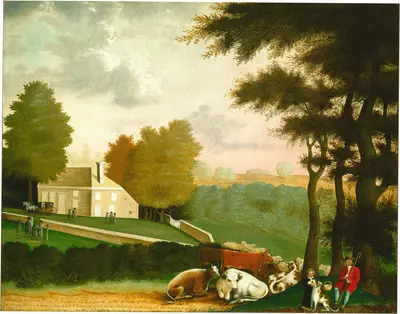 The Grave of William Penn — Edward Hicks