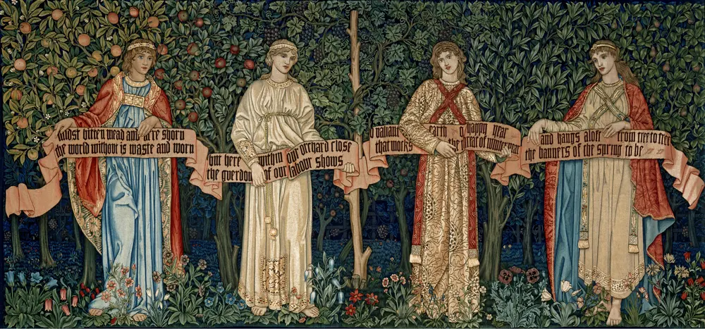 Фруктовый сад (The Orchard) — Morris William and John Henry Dearle