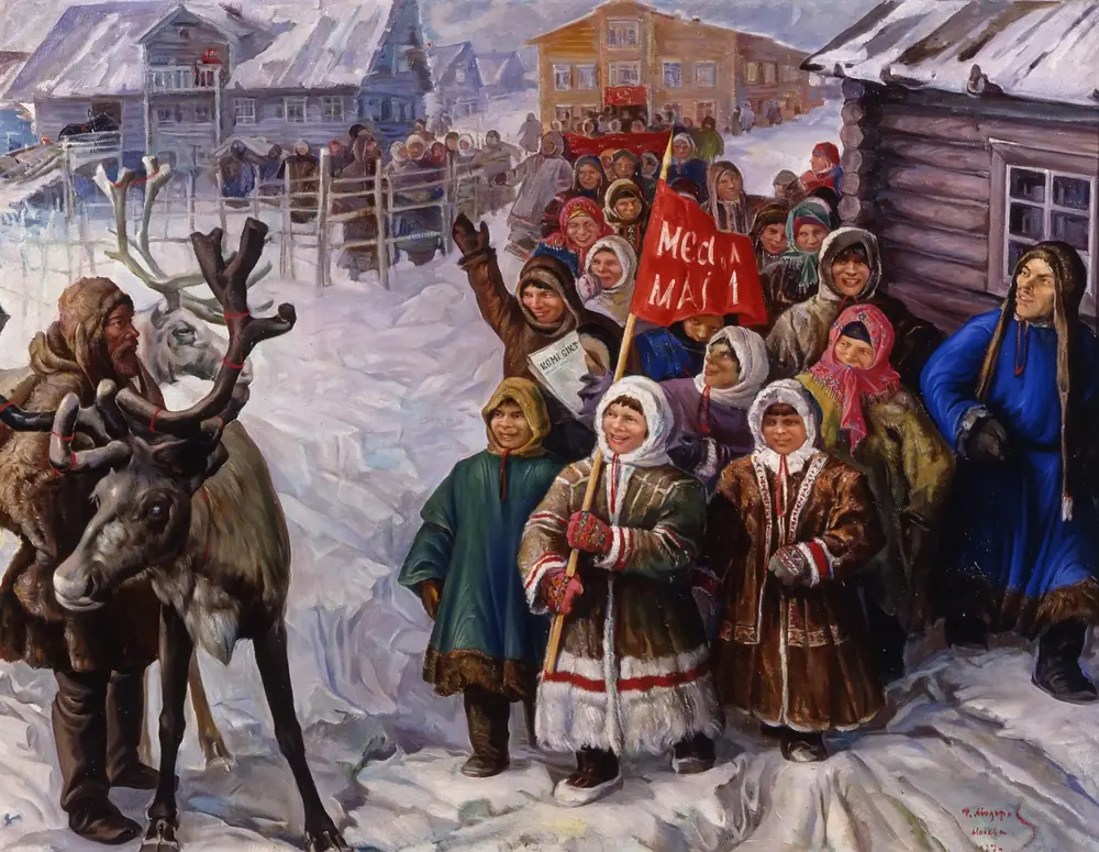 Праздник 1 мая у оседлых ненцев — Модоров Фёдор Александрович