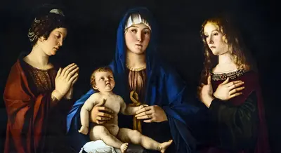 Мадонна с младенцем — Giovanni Bellini