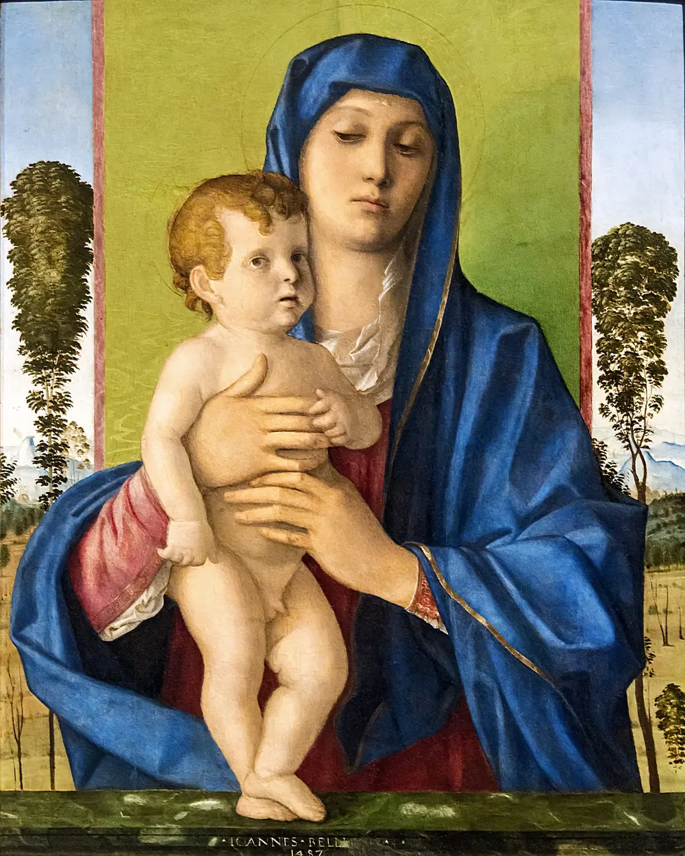 Мадонна с тополями — Giovanni Bellini