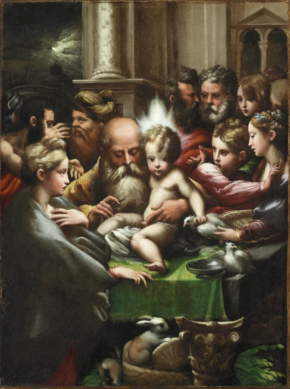 The Circumcision — Франческо Пармиджанино