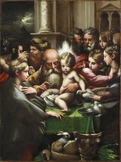 The Circumcision — Франческо Пармиджанино
