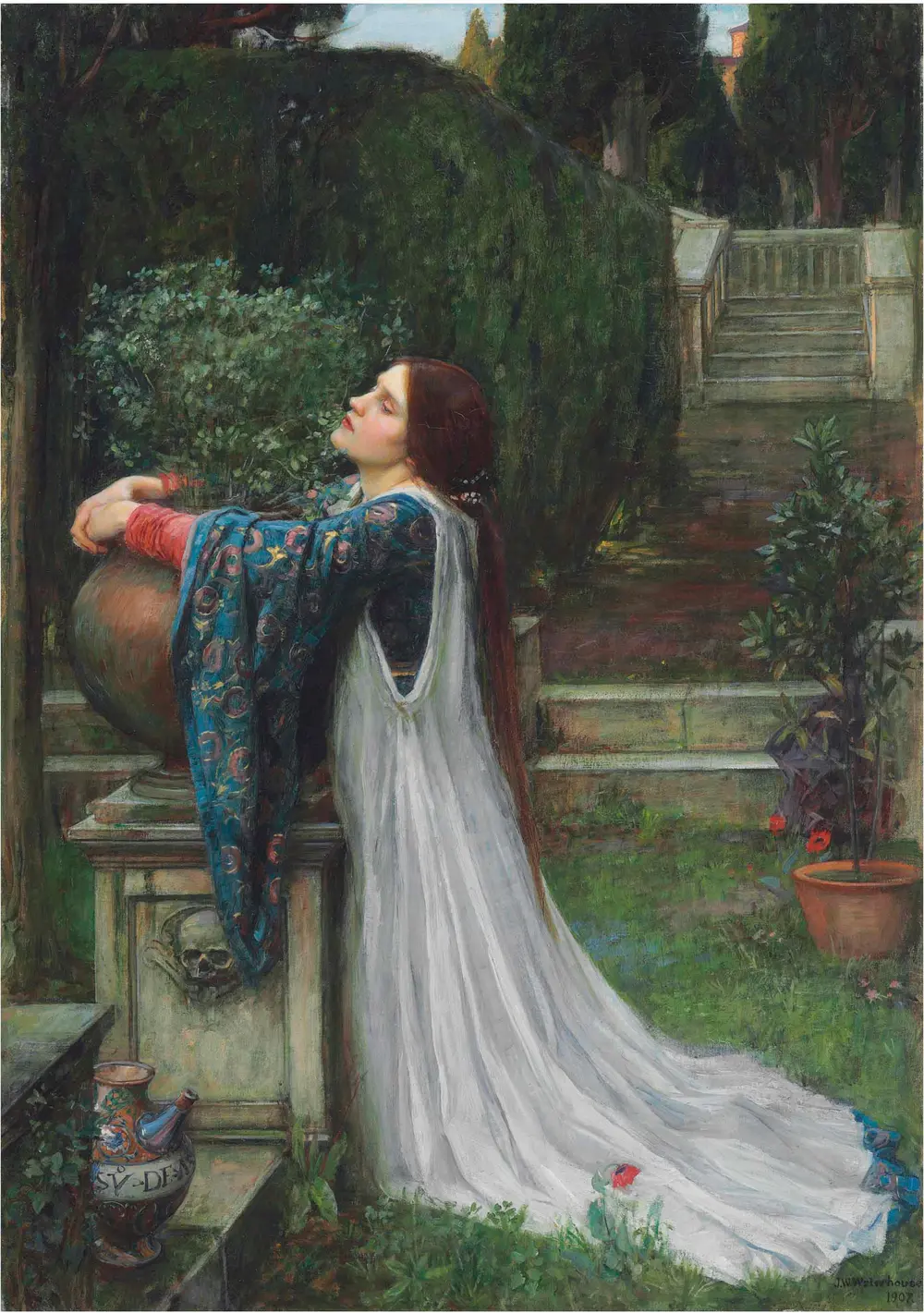 Isabella and the pot of basil — Джон Уильям Уотерхаус