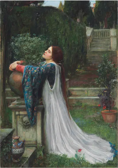 Isabella and the pot of basil — Джон Уильям Уотерхаус