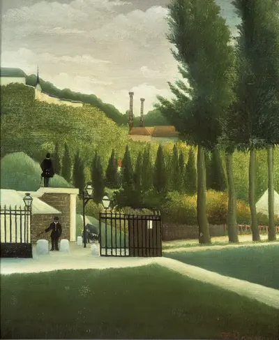 Toll Gate/The Customs Post — Анри Руссо