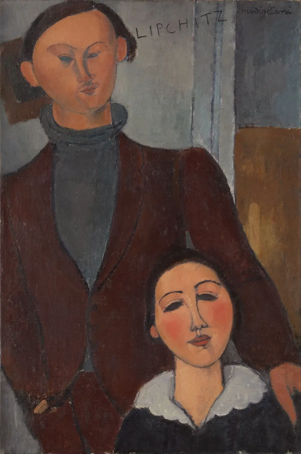 Jacques and Berthe Lipchitz — Амедео Модильяни