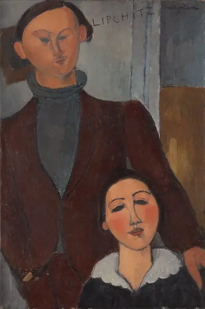 Jacques and Berthe Lipchitz — Амедео Модильяни