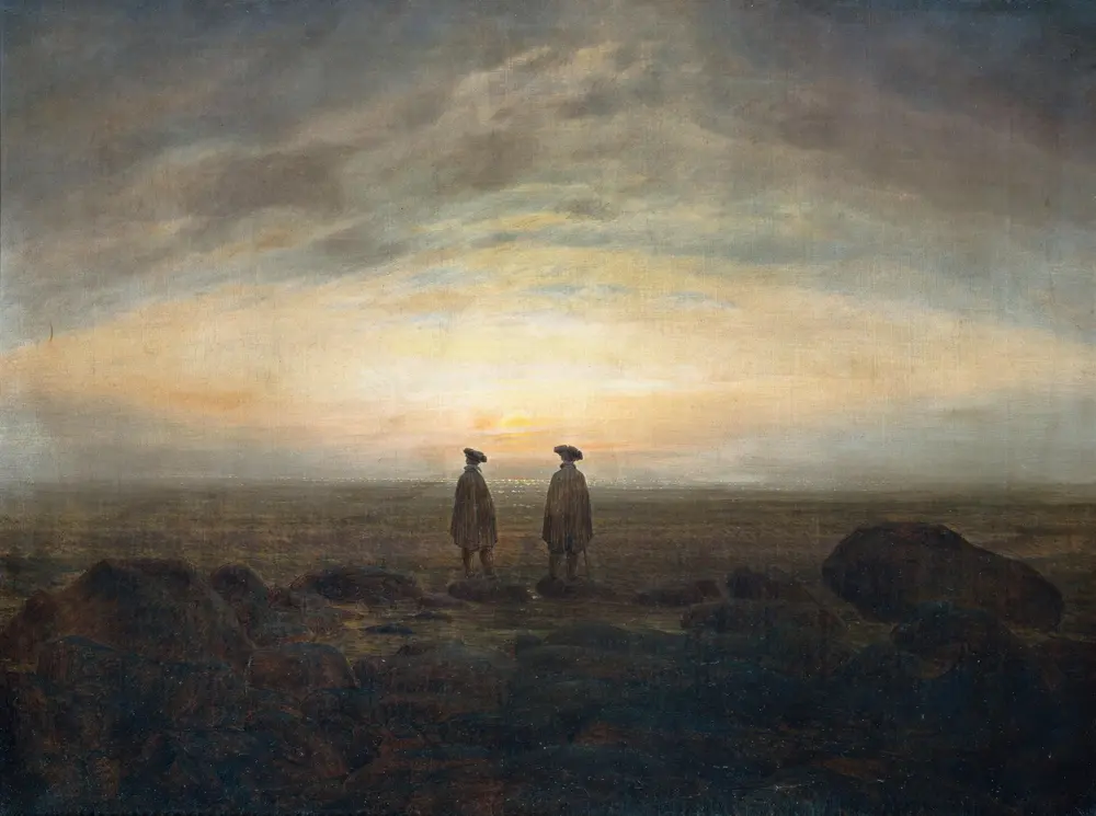 Two Men by the Sea — Каспар Давид Фридрих