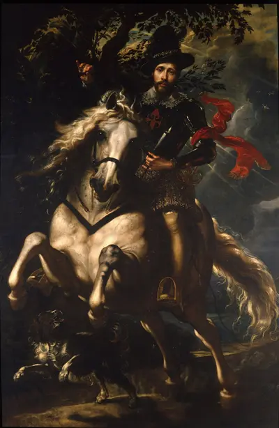 Equestrian Portrait of Giancarlo Doria — Питер Пауль Рубенс